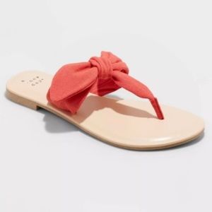 A New Day Coral Hannah Sandal